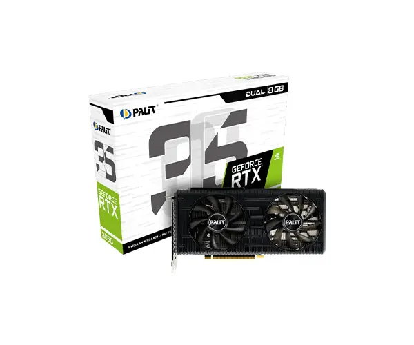 PALIT GEFORCE RTX 3050 DUAL 8GB GDDR6 GRAPHICS CARD Price in BD
